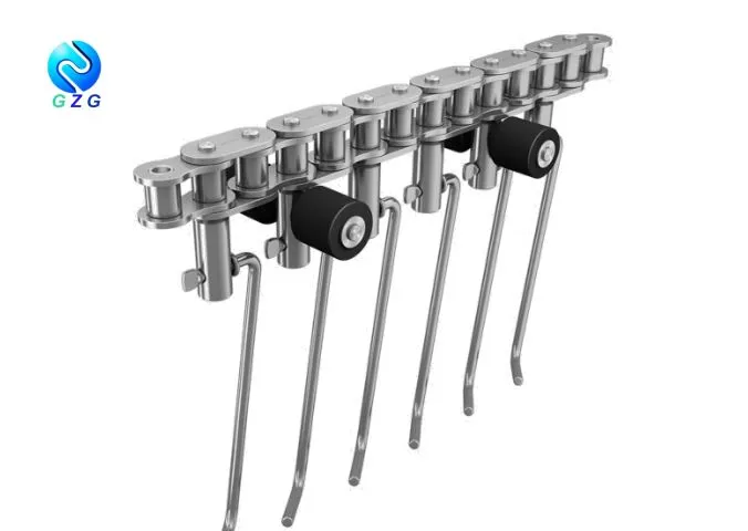 Transportkedjor för korvtillverkning