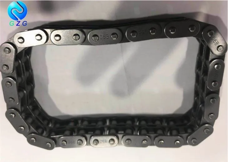 Raka sidoplattor Rullkedja Kolstål Transportörkedja