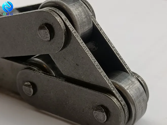 B-serien dubbel stigning Rak sidoplåtstransportörkedja